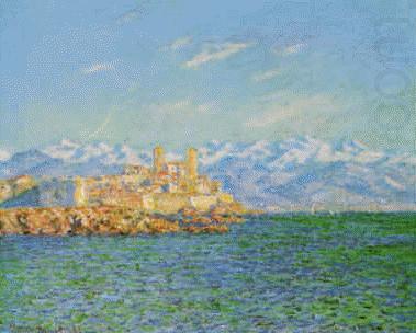 Claude Monet Old Fort at Antibes china oil painting image